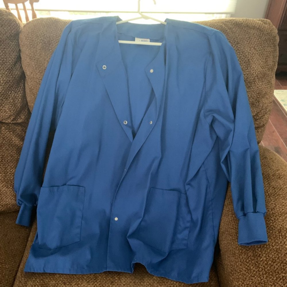 Blue Scrub Jacket